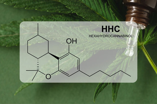 Estrutura molecular da HHC