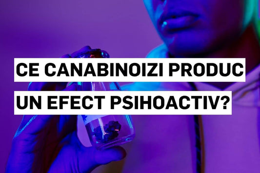 Ce canabinoizi produc un efect psihoactiv?