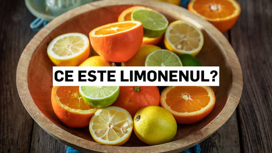 Fructe citrice care conțin limonen.