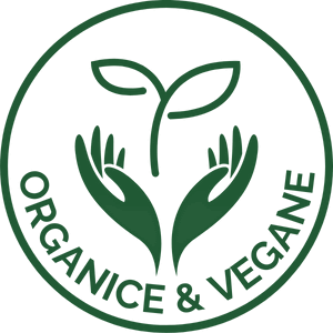 CBD logo organic și vegan