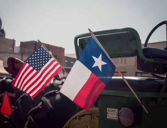 Steagul american și Texas