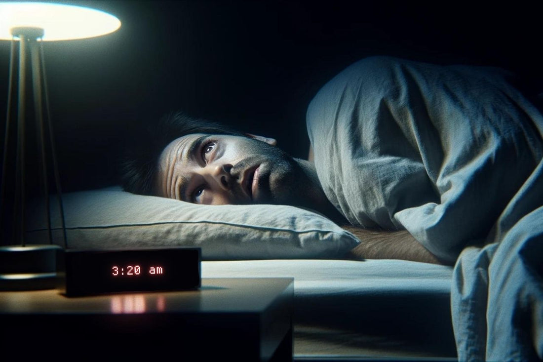 O persoană care suferă de insomnie