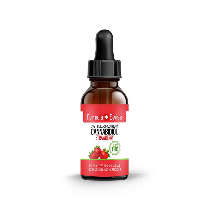 CBD în ulei de căpșuni 0.2% THC
