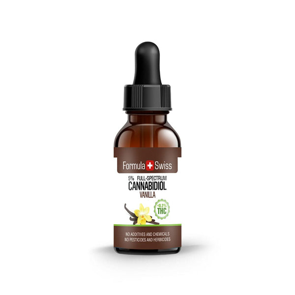 CBD în ulei de vanilie 0.2% THC